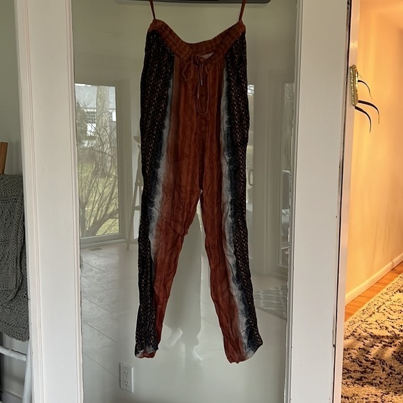 Anthropologie Conditions Apply Mallorca Dyed Tapered Trousers Medium JB - Picture 5 of 6